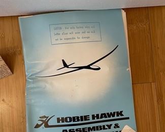 Hobie Hawk ARF kit Hobie Hawk SailPlane	Outside box dimensions 51X10X7	

