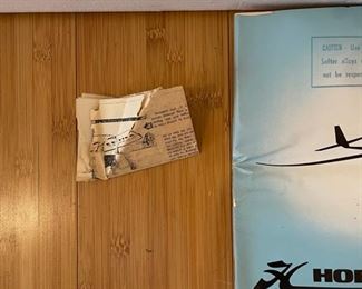 Hobie Hawk ARF kit Hobie Hawk SailPlane	Outside box dimensions 51X10X7	
