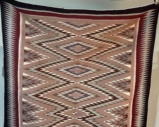 6ft Authentic Navajo Eye Dazzler Rug Native American	76x54in	HxWxD
