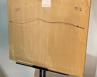 Original Art Julian Robles Art Nude Oil Painting	Frame: 23x29in.  Art:17.5x23in	
