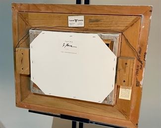 Original Art Gerald Farm Cinnamon Native American Woman Painting	Frame: 21.5x25.5in. Art: 12x16in	
