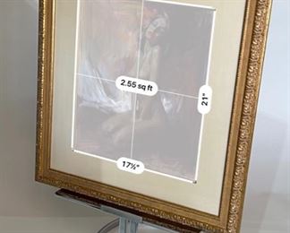 Original Art Harley Brown Soon a Kiss Pastel Painting Nude	Frame: 32.5x29.5 Art: 20x17in	
