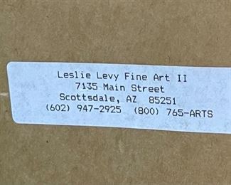 Signed Litho Robert Sarsony  Model with a Bonnet Lithograph Print	Frame: 25x29in Art: 24x18in	
