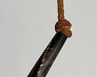 Native American Pottery with Horn Tassels Signed 1291	12.5in H x 12in Diameter	
