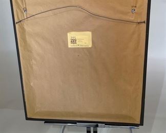 Original Art Kang Cho Model Reading Oil Painting  Nude	Frame: 29.75x25.75 Art: 24x20in	
