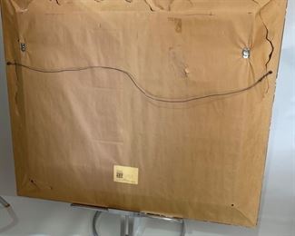 Original Art Joyce O'Brien Study in Lace 1983  Painting	Frame: 37.5x43.75. Art: 30x36in	
