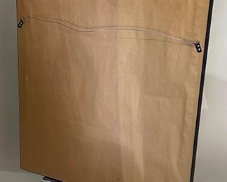 Signed ZZ Wei Litho Print lithograph Road of America  Zhao Bai Wei Z.Z.	Frame: 37.5x30.5in. Art:28x21im	