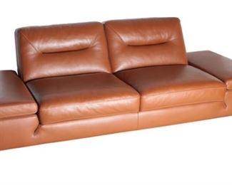 Contemporary Leather W Schillig Sofa Couch Loveseat Chiara	33x93x36in	HxWxD
