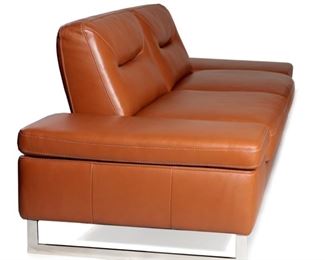 Contemporary Leather W Schillig Sofa Couch Loveseat Chiara	33x93x36in	HxWxD
