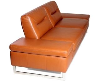 Contemporary Leather W Schillig Sofa Couch Loveseat Chiara	33x93x36in	HxWxD
