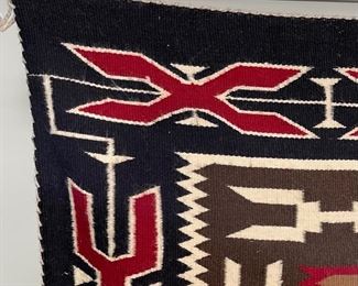 5ft Authentic Navajo Rug Native American	60x40.5in	
