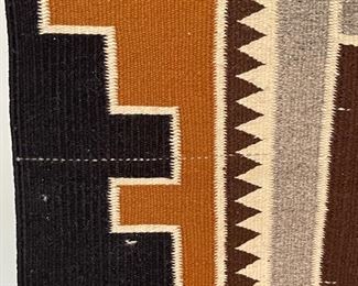 5ft2in Authentic Navajo Rug Native American	62x46.5in	

