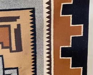 5ft2in Authentic Navajo Rug Native American	62x46.5in	
