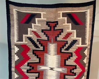 4ft Authentic Navajo Rug Native American	48x30.25	
