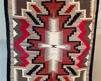 4ft Authentic Navajo Rug Native American	48x30.25	
