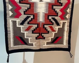 4ft Authentic Navajo Rug Native American	48x30.25	
