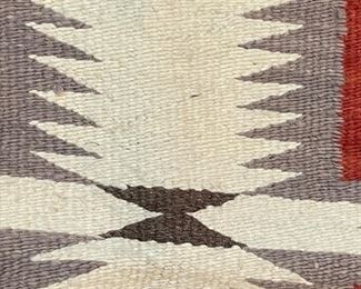 4ft Authentic Navajo Rug Native American	48x30.25	
