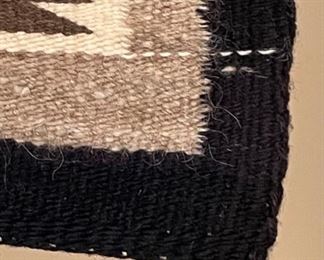 4ft Authentic Navajo Rug Native American	48x30.25	
