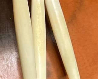 Studio Made Native American  Feather & Bone Tassel  Pot Pottery	13in H x 12.75in Diameter	
