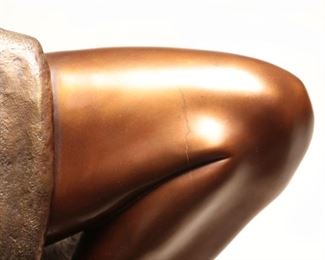 Life Size Summer Morning Austin Barton Bronze Sculpture Native American Woman	53x22x22in	HxWxD
