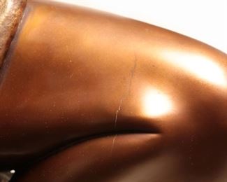 Life Size Summer Morning Austin Barton Bronze Sculpture Native American Woman	53x22x22in	HxWxD
