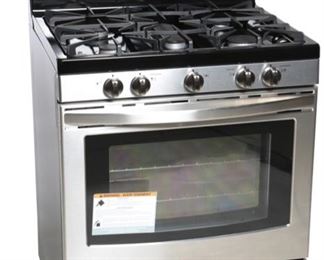 Kenmore 5.6 cu. ft. Gas Range w/ Convection Oven - Stainless Steel	47x30x28in	HxWxD
