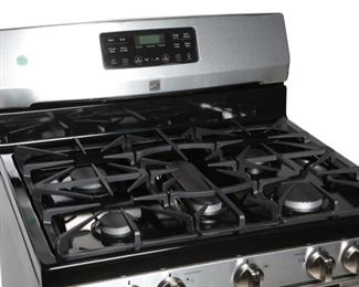 Kenmore 5.6 cu. ft. Gas Range w/ Convection Oven - Stainless Steel	47x30x28in	HxWxD
