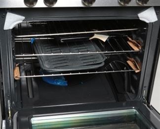 Kenmore 5.6 cu. ft. Gas Range w/ Convection Oven - Stainless Steel	47x30x28in	HxWxD
