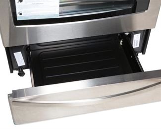 Kenmore 5.6 cu. ft. Gas Range w/ Convection Oven - Stainless Steel	47x30x28in	HxWxD
