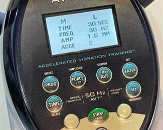 3G Cardio AVT 5.0 Vibration Exercise Machine Accelerated Vibration Training Machine	62x28x30in	HxWxD
