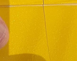 Harley Davidson Hard Saddlebags Custom Yellow Saddle Bags	15x8.5x27in	HxWxD
