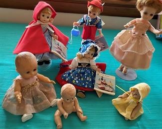 Assortment of Small Dolls