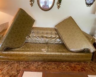 Vintage Sofa Preserved in Plastic