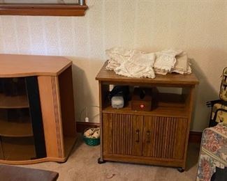 TV Stand, Microwave Cart, Luggage