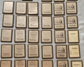 Photomatic Mutoscope Pictures, Souvenirs from Dixie Pig at Peace Cross & Washington D.C.