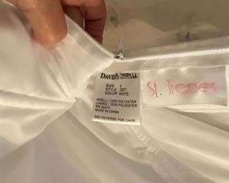 Wedding Dress w/Shoes (St. Tropez - Size 4),