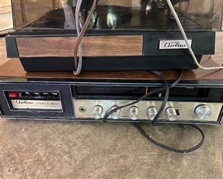 Wards Airline 8 Track, Turn Table & Speakers,