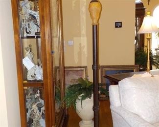 Gorgeous Black and Light Gold 3 Way Floor Lamp