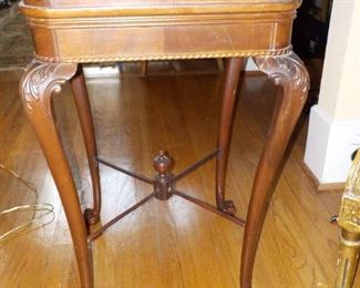 Vintage Mahogany Chippendale Style Side Table