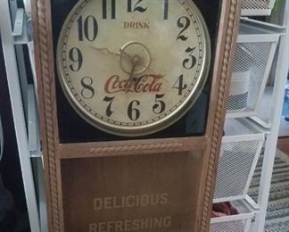 Coca-Cola 75th anniversary clock