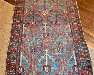 Hand woven rug