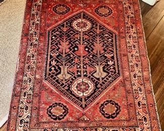 Hand woven rug