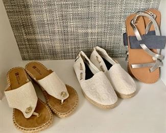 Shoes!   Many unworn.  Size 6 - 6.5