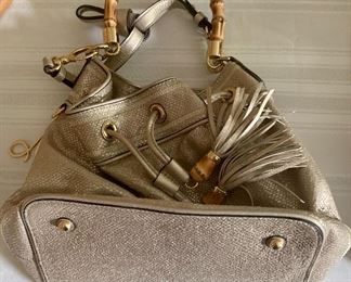 Millie tote with bamboo handles 