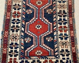 Hand woven scatter rug