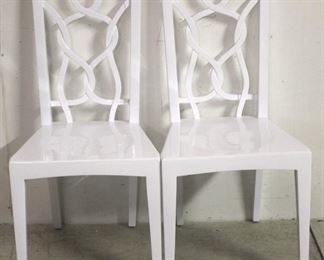 15l - Pair Alden Parkes matching chairs 38 x 19 x 18