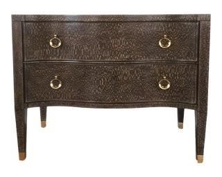 118l - Modern History Lacewood chest 34 1/2 x 43 1/2 x 21