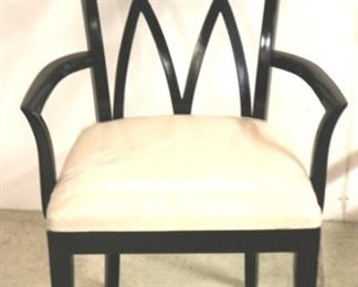 328l - Alden Parkes Couture arm chair 40 x 18