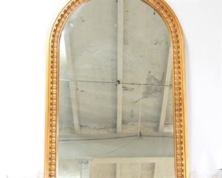 351 - Jonathan Charles arch top mirror 56 x 36