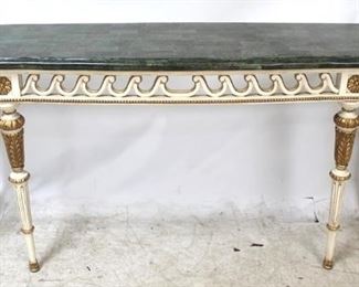 448 - Jonathan Charles console table 35 x 72 x 18